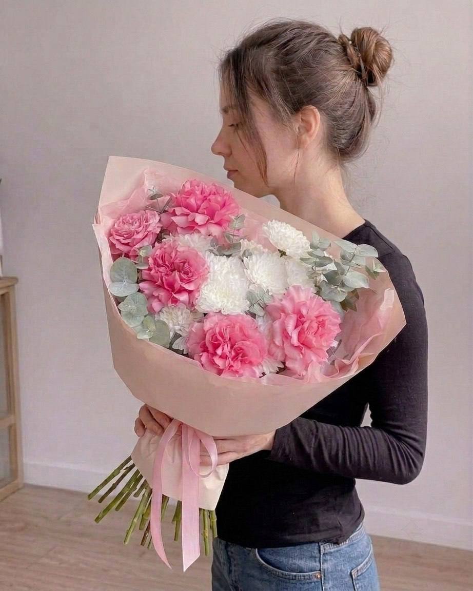 Авторский букет «Пушистый рай»
